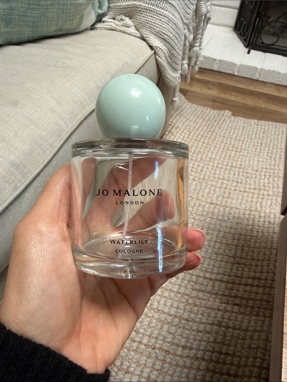 Jo Malone Waterlily Cologne with Mint Green Cap